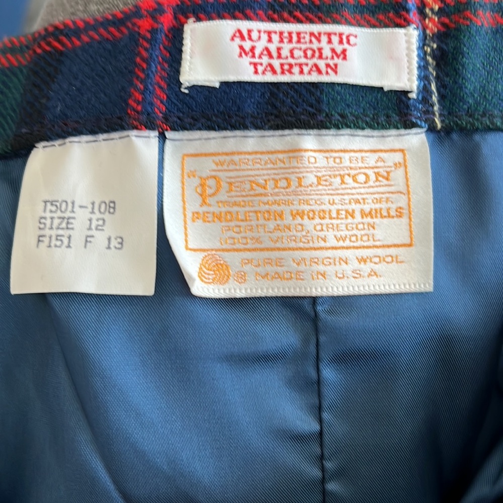 Pendleton Vintage Authentic Malcolm Tartan Wool P… - image 4